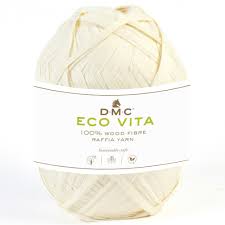 Rafia EcoVita de DMC – Marfil Suave, neutro y versátil