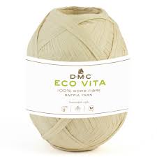 Rafia EcoVita de DMC – Beige Crema suave y elegante
