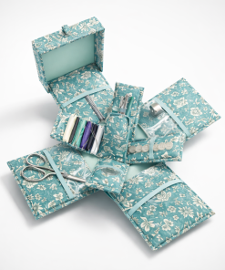 Alternative view of Costurero Victorian Liberty Verde con Accesorios Incluidos – Colección Liberty Fabrics