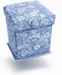 Costurero Victorian Liberty Azul con Accesorios Incluidos – Colección Liberty Fabrics